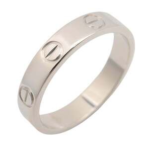 CARTIER 18k Silver Love Ring